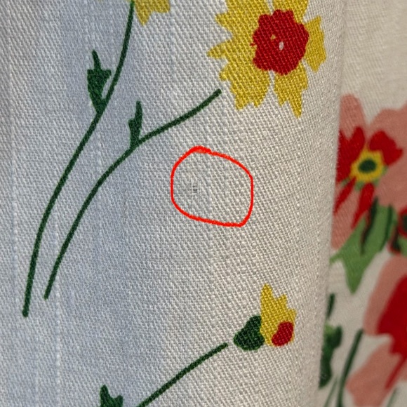 Tuckernuck Morning Light Amaryllis Winnie Blouse, Large, 100% Cotton - Picture 8 of 9